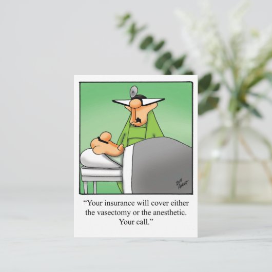 Funny Get Good Briefkaart (Staand voorkant)