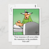 Funny Get Good Briefkaart (Voorkant / Achterkant)