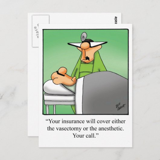 Funny Get Good Briefkaart (Voorkant / Achterkant)