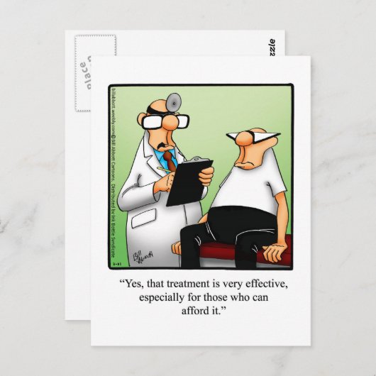 Funny Get Good Humor Briefkaart (Voorkant / Achterkant)