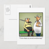 Funny Get Good Humor Briefkaart (Voorkant / Achterkant)