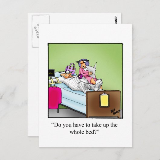 Funny Get Good Humor Briefkaart (Voorkant / Achterkant)