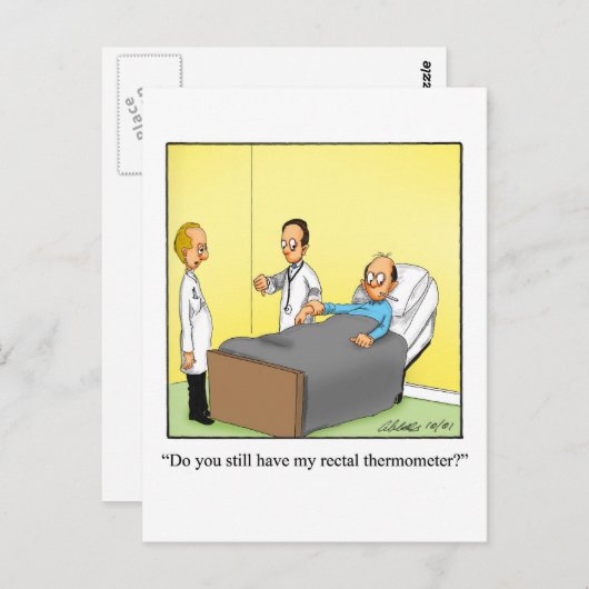 Funny Get Good Humor Briefkaart (Voorkant / Achterkant)