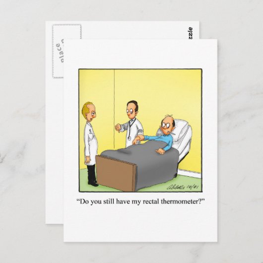 Funny Get Good Humor Briefkaart (Voorkant / Achterkant)