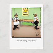 Funny Get Good Humor Briefkaart (Voorkant)