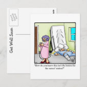 Funny Get Good Humor Briefkaart (Voorkant / Achterkant)