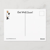 Funny Get Good Humor Briefkaart (Achterkant)