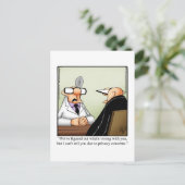 Funny Get Good Humor Briefkaart (Staand voorkant)