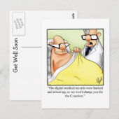 Funny Get Good Humor Briefkaart (Voorkant / Achterkant)