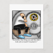 Funny Get Good Humor Briefkaart (Voorkant)