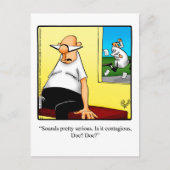 Funny Get Good Humor Briefkaart (Voorkant)