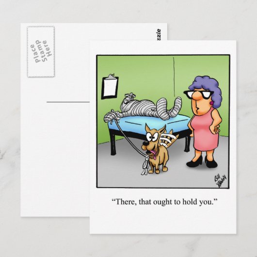 Funny Get Good Humor Briefkaart (Voorkant / Achterkant)