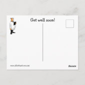 Funny Get Good Humor Briefkaart (Achterkant)
