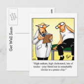 Funny Get Good Humor Briefkaart (Voorkant / Achterkant)