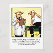 Funny Get Good Humor Briefkaart (Voorkant)