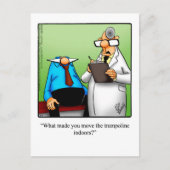 Funny Get Good Humor Briefkaart (Voorkant)