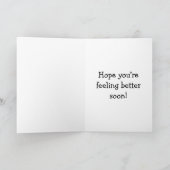Funny Get Good Humor Card Kaart (Binnen)
