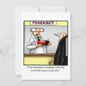 Funny Get Good Humor Wenskaart (Voorkant)