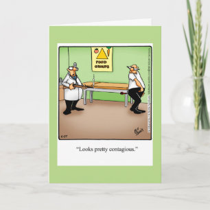 Funny Get Good Humor Wenskaart Kaart