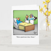 Funny Get Good Humor Wenskaart Kaart (Gele Bloem)