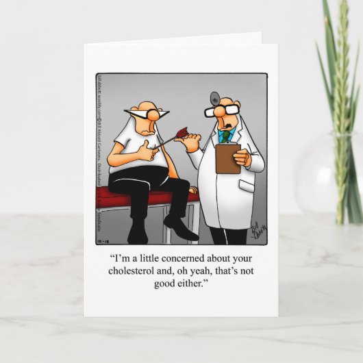 Funny Get Good Humor Wenskaart Kaart (Voorkant)