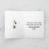 Funny Get Good Humor Wenskaart Kaart (Binnen)