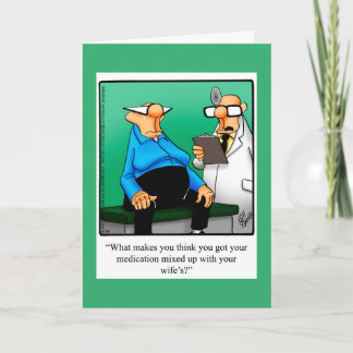 Funny Get Good Humor Wenskaart Kaart