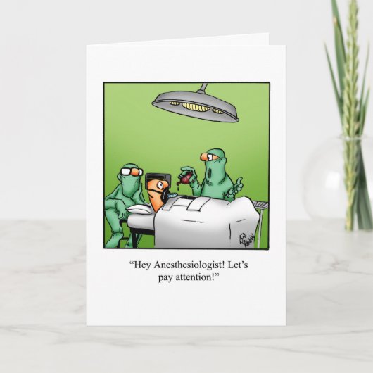 Funny Get Good Humor Wenskaart Kaart (Voorkant)