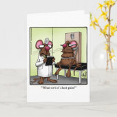 Funny Get Good Humor Wenskaart Kaart (Gele Bloem)