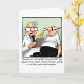 Funny Get Good Humor Wenskaart Kaart (Gele Bloem)