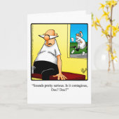 Funny Get Good Humor Wenskaart Kaart (Gele Bloem)