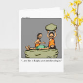 Funny Get Good Humor Wenskaart Kaart (Gele Bloem)