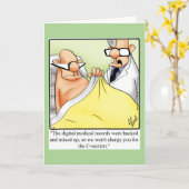 Funny Get Good Humor Wenskaart Kaart (Gele Bloem)