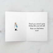 Funny Get Good Humor Wenskaart Kaart (Binnen)