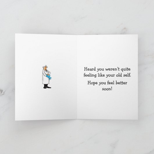 Funny Get Good Humor Wenskaart Kaart (Binnen)