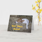 Funny Get Good Soon Card Kaart (Gele Bloem)