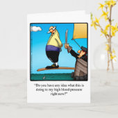 Funny Get Good Wenskaart Kaart (Gele Bloem)