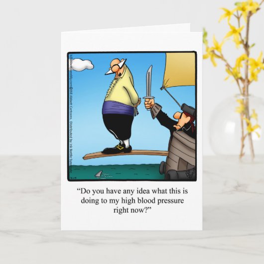 Funny Get Good Wenskaart Kaart (Gele Bloem)