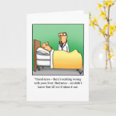 Funny Get Good Wenskaart Kaart (Gele Bloem)