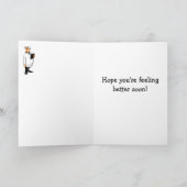 Funny Get Good Wenskaart Kaart (Binnen)