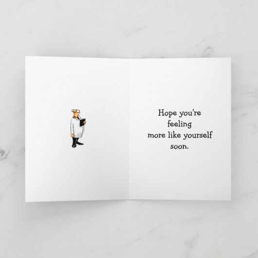 Funny Get Good Wenskaart Kaart (Binnen)