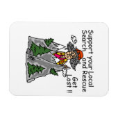 Funny Get Lost Magneet (Horizontaal)