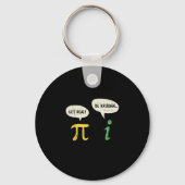 Funny get real be Rational Pi Wiskunde Sleutelhanger (Achterkant)