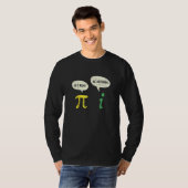 Funny get real be Rational Pi Wiskunde T-shirt (Voorkant volledig)
