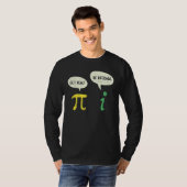 Funny get real be Rational Pi Wiskunde T-shirt (Voorkant volledig)