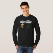 Funny get real be Rational Pi Wiskunde T-shirt (Voorkant volledig)
