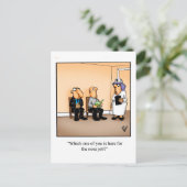 Funny Get Well Briefkaart "Nose Job" (Staand voorkant)