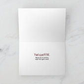 Funny Get Well Chicken Pun voor operaties Kaart (Binnen)