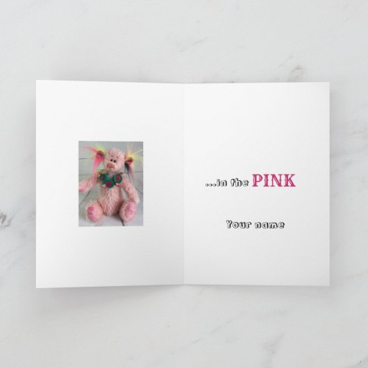 Funny Get Well Kaart (Binnen)