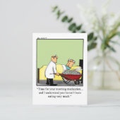 Funny Get Well Morning Medicinal Briefkaart (Staand voorkant)